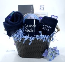 Cancer gift baskets for men